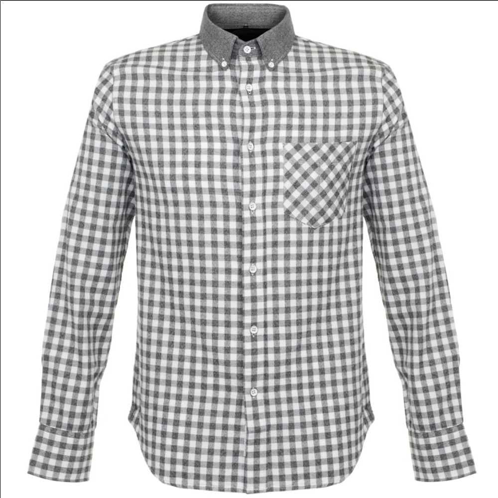 RAG & BONE Yokohama Checked Cotton Shirt